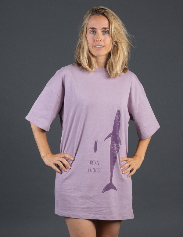 Ozeanfreunde. Bio-T-Shirt und Kleid